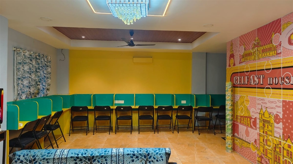 Little Angel Girls Hostel dedicated study cubicles and library Belfast House